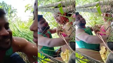 Romantic bengali village couple outdoor spicy XXX MMS