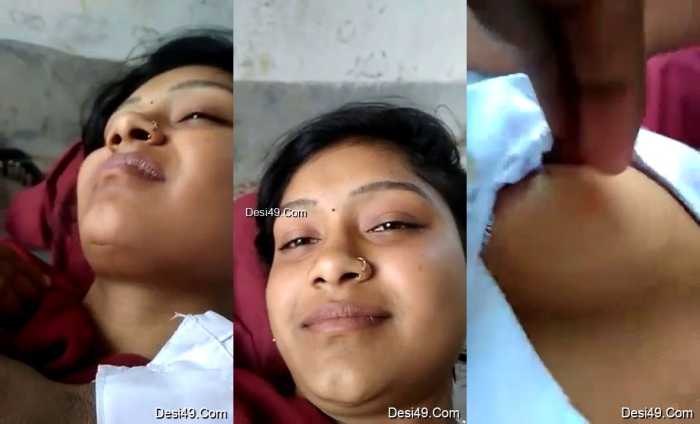 Watch boobs pressing hot desi babe full scene