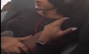 Fingering delhi girlfriend flight leaked video